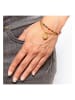 MENTHE À L'O Vergulde armband met kristallen