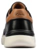 Clarks Skórzane sneakersy "SprintLiteLace" w kolorze czarno-jasnobrązowym