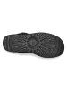 UGG Lammfell-Ankle-Boots in Schwarz