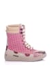 Streetfly Boots in Beige/ Pink/ Bunt