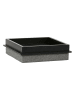 STORE IT Aufbewahrungshocker "Premium" in Anthrazit - (B)37 x (H)40 x (T)37 cm