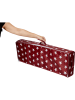STORE IT Geschenkpapier-Organizer in Weinrot - (B)90 x (H)12 x (T)30 cm