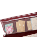 STORE IT Geschenkpapier-Organizer in Weinrot - (B)90 x (H)12 x (T)30 cm