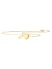 Diamant Exquis Gold-Halskette mit Schmuckelement - (L)42 cm