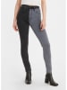 Levi´s Spijkerbroek "Mile High" - super skinny fit - zwart/grijs