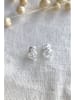 Lodie Silver Zilveren oorstekers met edelstenen