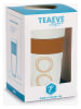 Eigenart Theekop "Teaeve - Circular" lichtbruin/wit - 350 ml