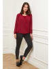 Curvy Lady Bluzka w kolorze bordowym