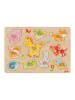 Goki 10tlg. Steckpuzzle "Tierkinder" - ab 12 Monaten