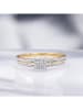 DIAMOND & CO Gouden ring met diamanten