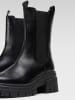 Badura Leder-Chelsea-Boots in Schwarz
