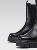 Badura Leder-Chelsea-Boots in Schwarz