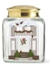 Holme Gaard Weihnachtsgebäckglas "Holmegaard" in Transparent/ Bunt - (H)16 x Ø 12 cm