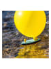 Donkey Products Luftballonboot "La Paloma" in Bunt/ Gelb - (B)13 x (H)4,5 x (T)5,5 cm