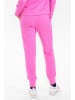 NÜMPH Spodnie dresowe "Nunikola" w kolorze różowym