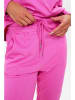 NÜMPH Spodnie dresowe "Nunikola" w kolorze różowym