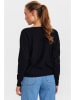 sheego Pullover "Nudaya" in Schwarz