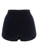 COTONELLA Pełne figi high waist w kolorze czarnym