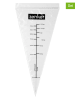 Zenker 10-delige set: spuitzakken transparant - (B)15 x (H)32 cm