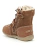 Kickers Leder-Winterstiefel "Bamacho" in Hellbraun