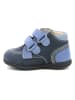 Kickers Leder-Sneakers "Babyscratch" in Dunkelblau/ Blau