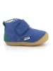 Kickers Skórzane sneakersy "Sabio X Bonton" w kolorze niebiesko-zielonym
