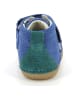 Kickers Leder-Sneakers "Sabio X Bonton" in Blau/ Grün