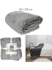 THE HOME DECO FACTORY Pled w kolorze antracytowym - 200 x 140 cm