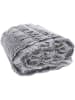 HYGGE Plaid in Grau - (L)150 x (B)120 cm