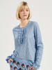 Calida Longsleeve blauw/wit