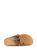 BAYTON Leder-Hausschuhe "Milky" in Camel