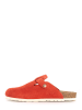 BAYTON Leder-Clogs "Milky" in Rot