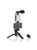 InnovaGoods Vlogging-kit met verlichting, microfoon en afstandsbediening