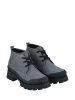 Moosefield Leder-Boots in Grau