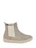 Moosefield Leren chelseaboots beige