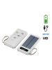 SmartCase Solar-Powerbank in Weiß - 30.000 mAh