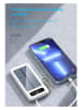SmartCase Solar-Powerbank in Weiß - 30.000 mAh