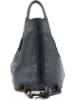 Anna Morellini Leder-Rucksack "Novara" in Grau - (B)29 x (H)34 x (T)13 cm