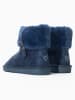 ISLAND BOOT Botki zimowe "Valley" w kolorze granatowym