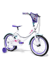 HUFFY 16 Zoll-Fahrrad "Creme Soda" in Weiß/ Lila