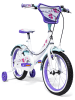 HUFFY 16 Zoll-Fahrrad "Creme Soda" in Weiß/ Lila