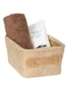 Wenko Badkorb "Anela" in Beige - (B)19 x (H)9 x (T)14 cm