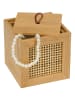 Wenko Badbox "Allegre" naturel - (B)9 x (H)9 x (D)9 cm