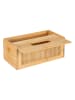 Wenko Kosmetiktuchbox "Allegre" in Natur - (B)25 x (H)10 x (T)13 cm