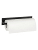 Wenko Keukenrolhouder "Ima" zwart - (H)30 cm