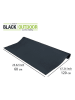 Wenko Spritzschutzmatte "Suma" in Schwarz - (L)120 x (B)60 cm
