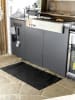Wenko Spritzschutzmatte "Suma" in Schwarz - (L)120 x (B)60 cm