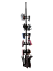 Wenko Teleskop-Schuhregal "Achilles" in Schwarz - (H)300 cm