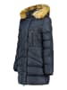 Geographical Norway Wintermantel "Boxe" donkerblauw