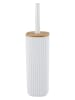 Wenko Stojak WC "Rotello" w kolorze białym - wys. 36 x Ø 10 cm